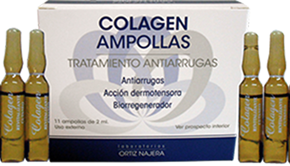 Anti-wrinkle Colagen 11 Ampoules of 2 ml.