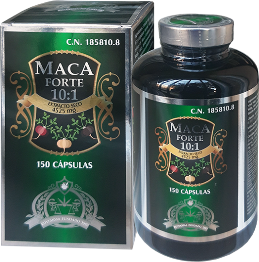 Maca Forte 10:1 4525 mg. 150 cápsulas