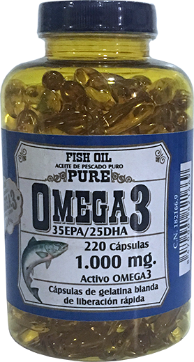 Omega3   35EPA/25DHA 1000 mg. 220 perlas